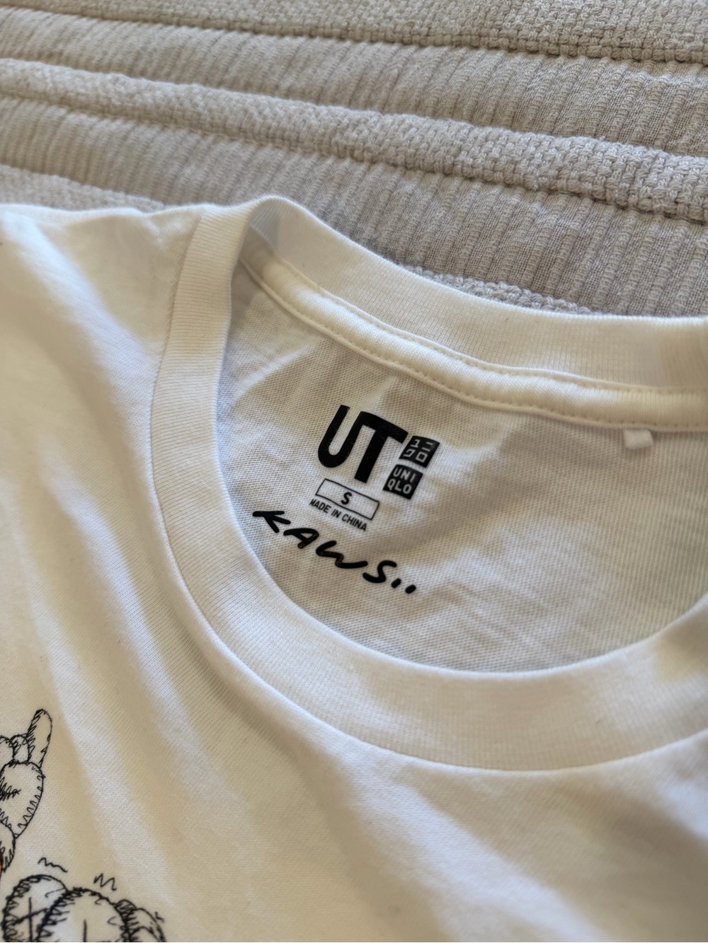 UT x KAWS White Graphic Tee - Picture 3 of 4